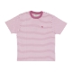 maglietta donna w coleen tee COLEEN STRIPE/WHITE/MAGENTA