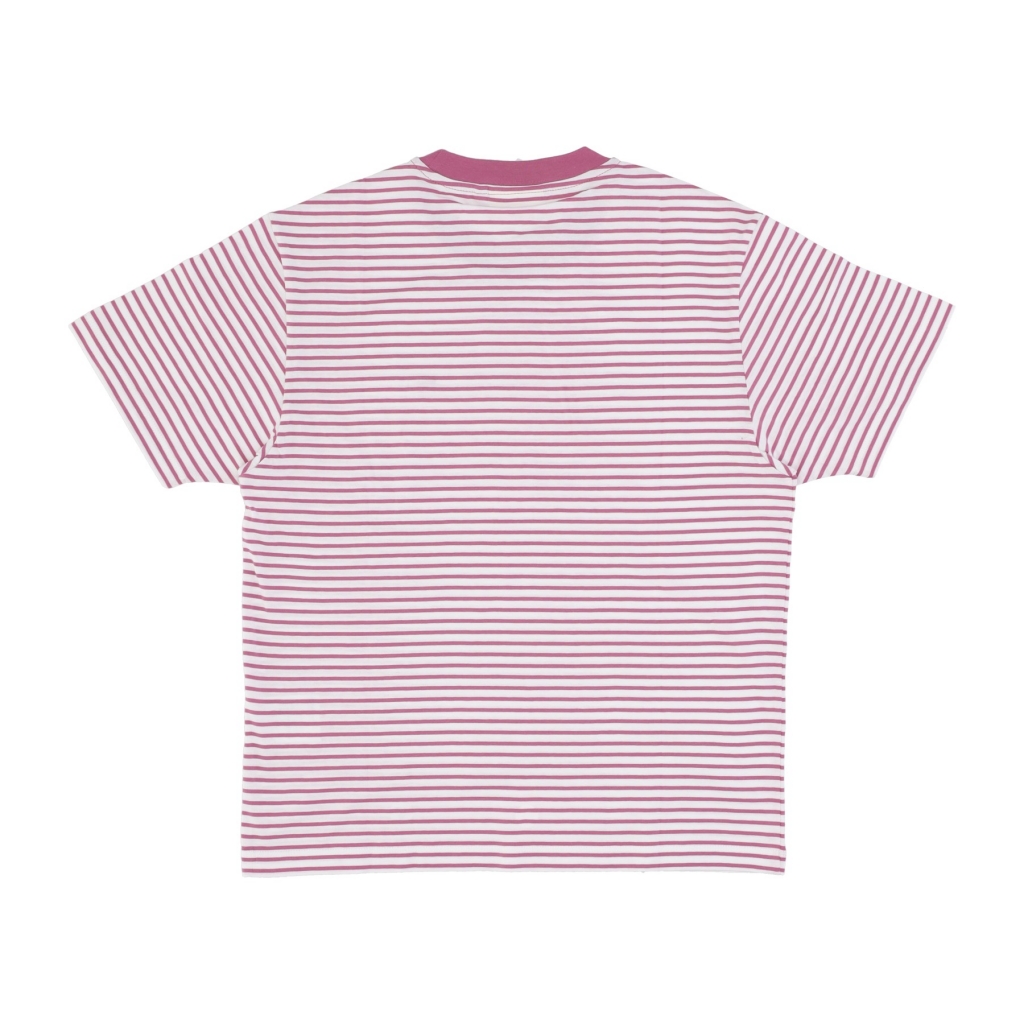 maglietta donna w coleen tee COLEEN STRIPE/WHITE/MAGENTA