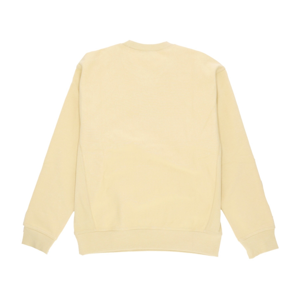 felpa girocollo uomo american script sweat RATTAN