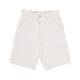 jeans corto uomo single knee short WHITE RINSED