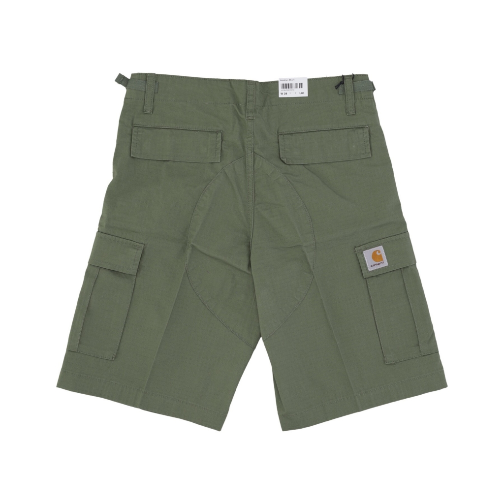 pantalone corto uomo aviation short DOLLAR GREEN RINSED