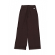 pantalone lungo donna mila work pant JAVA BROWN