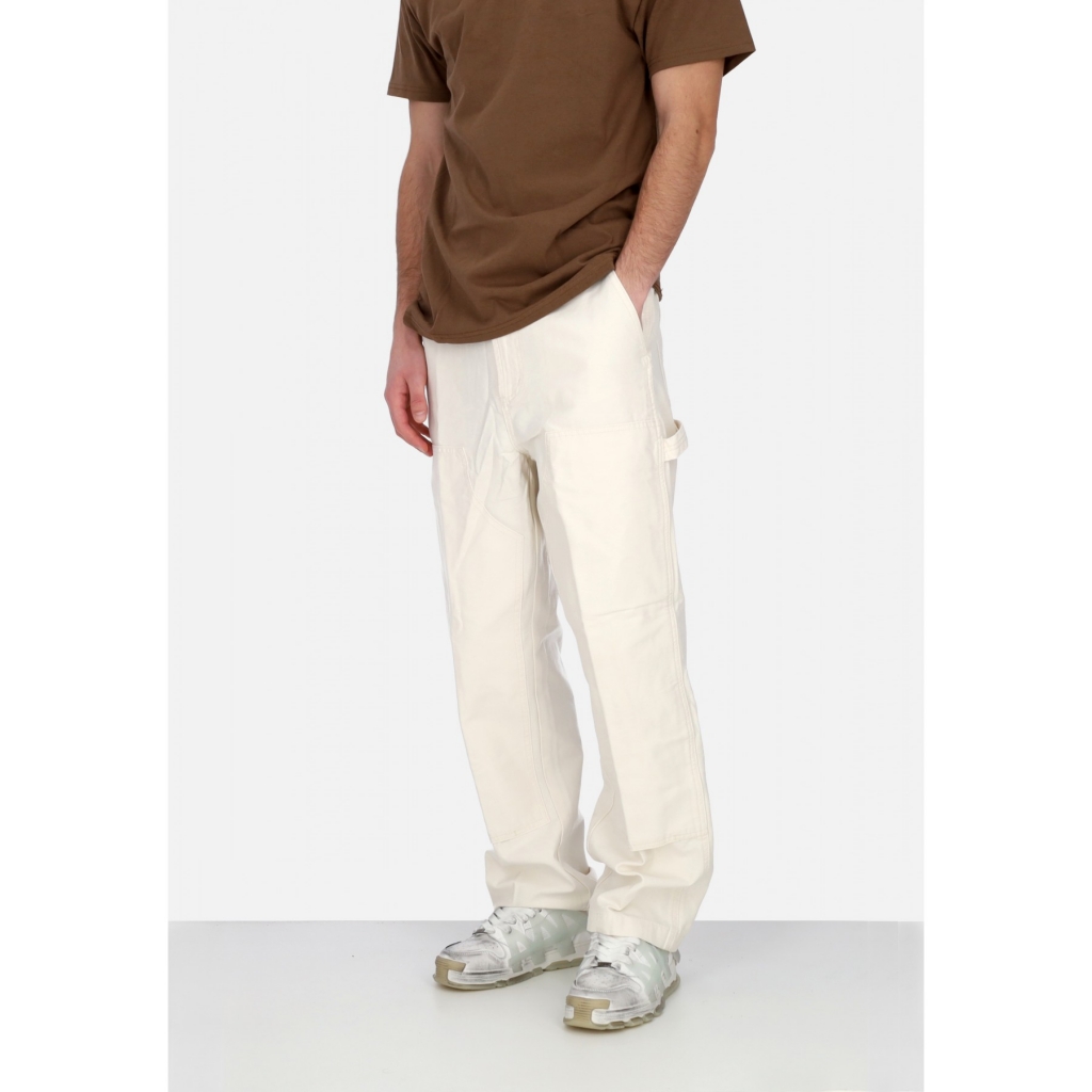 pantalone lungo uomo big timer twill double knee carpenter pant UNBLEACHED