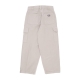 pantalone lungo uomo big wig cargo denim pant SILVER GREY