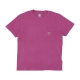 maglietta uomo basic pocket pigment tee DEEP ORCHID