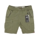 pantalone corto uomo ripstop jogger short OLIVE