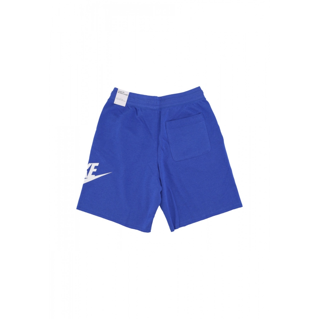 pantalone corto tuta uomo club alumni hbr ft short GAME ROYAL/WHITE/WHITE