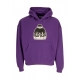 felpa cappuccio uomo iconic hoodie PURPLE