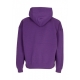 felpa cappuccio uomo iconic hoodie PURPLE