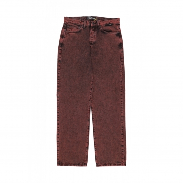 jeans uomo loose denim pants BRICK