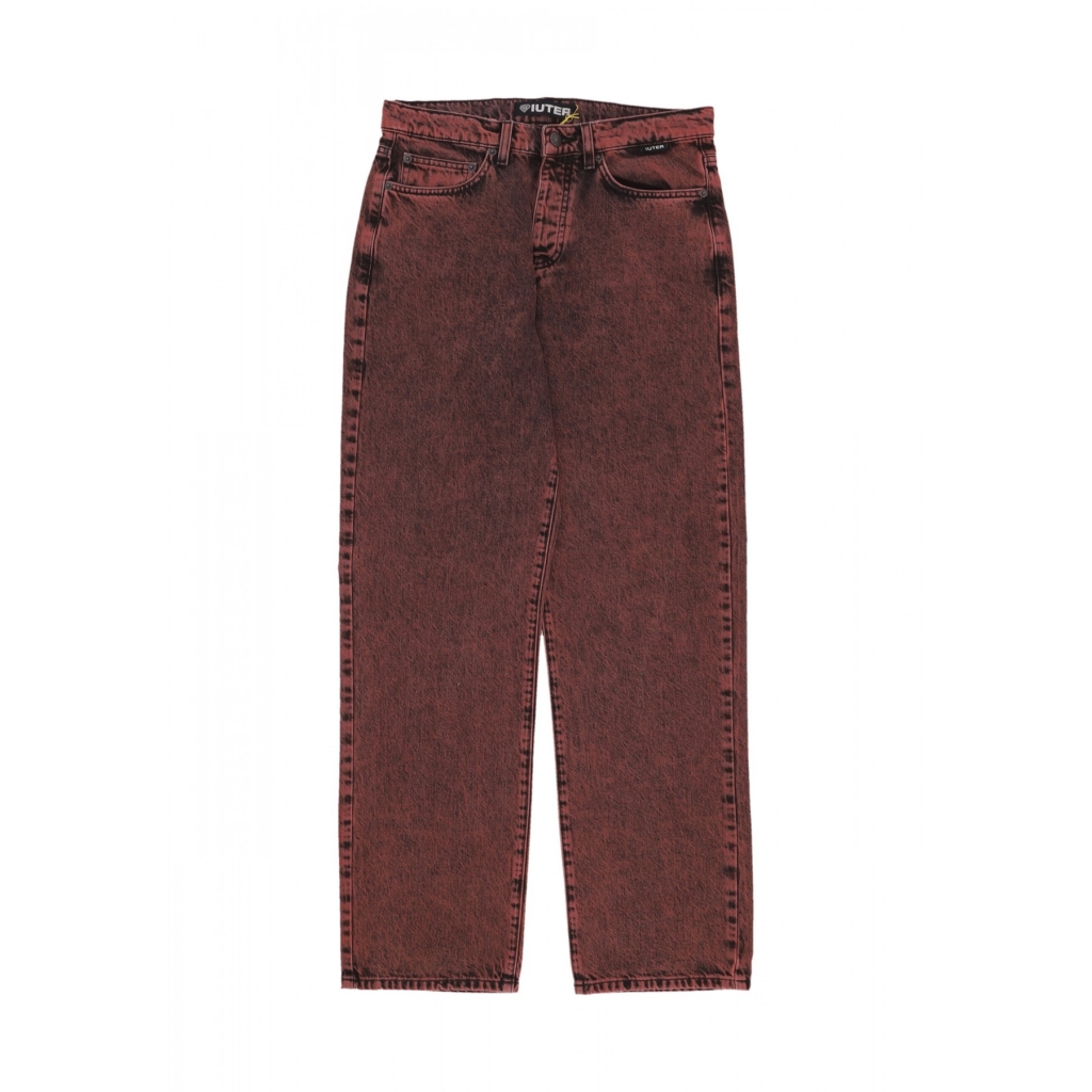 jeans uomo loose denim pants BRICK