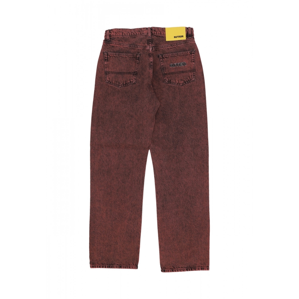 jeans uomo loose denim pants BRICK