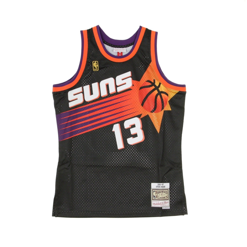 CANOTTA basket NBA SWINGMAN JERSEY PHOENIX SUNS STEVE NASH NO13 1996/97 ALT PHOSUN ORIGINAL TEAM COLORS