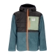 orsetto uomo trico hybrid hooded jacket GRAPHITE/BLUE SPRUCE