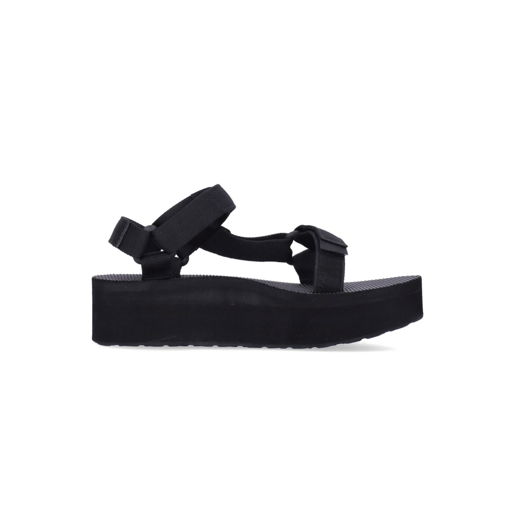 sandalo donna flatform universal w sandalo BLACK