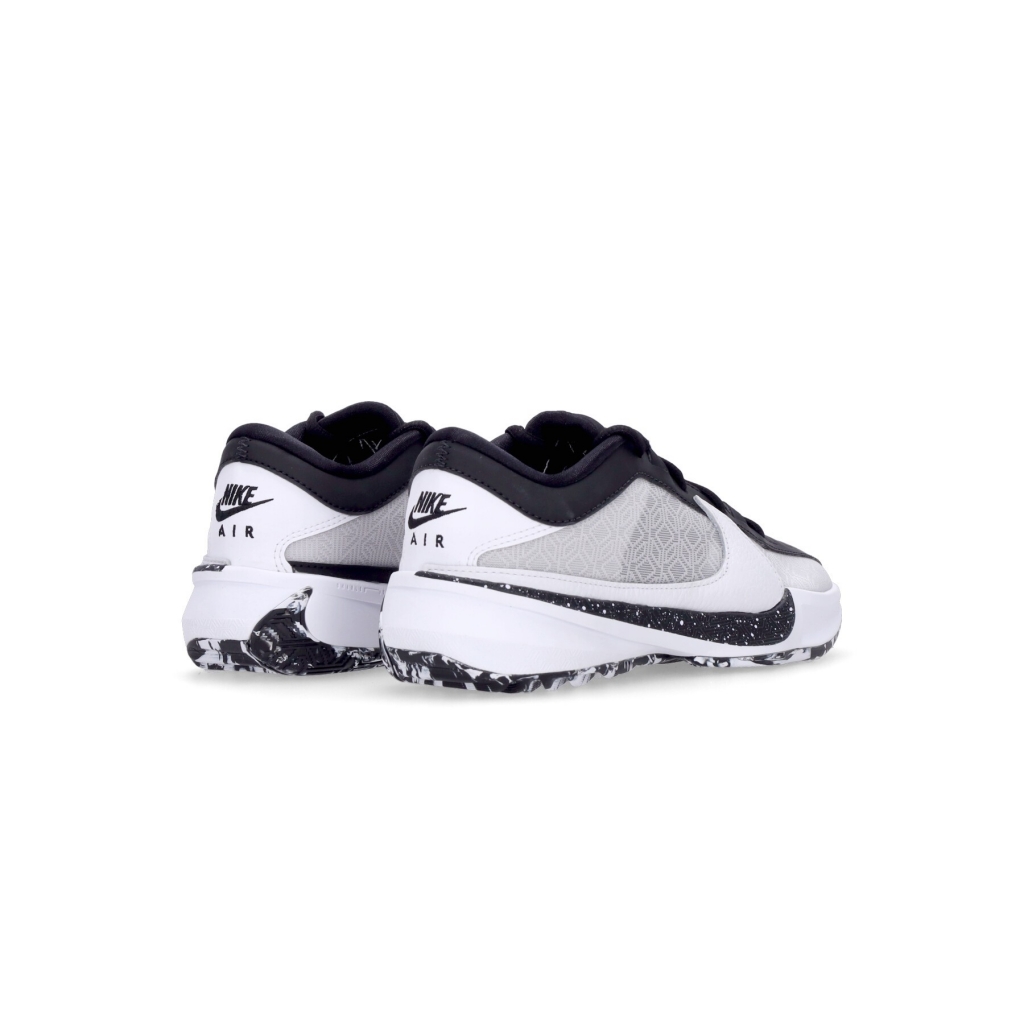 scarpa basket uomo zoom freak 5 WHITE/BLACK/WHITE