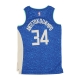 canotta basket uomo nba city edition 2023/24 swingman jersey 34 giannis antetokounmpo milbuc PHOTO BLUE