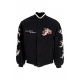 giubbotto college uomo heaven varsity BLACK