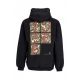 felpa cappuccio uomo mediolanum hoodie BLACK