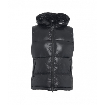 Gilet trapuntato in piuma eco Dexter nero