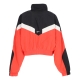 giacca tuta corta donna w sportswear woven jacket LT CRIMSON/BLACK/BLACK