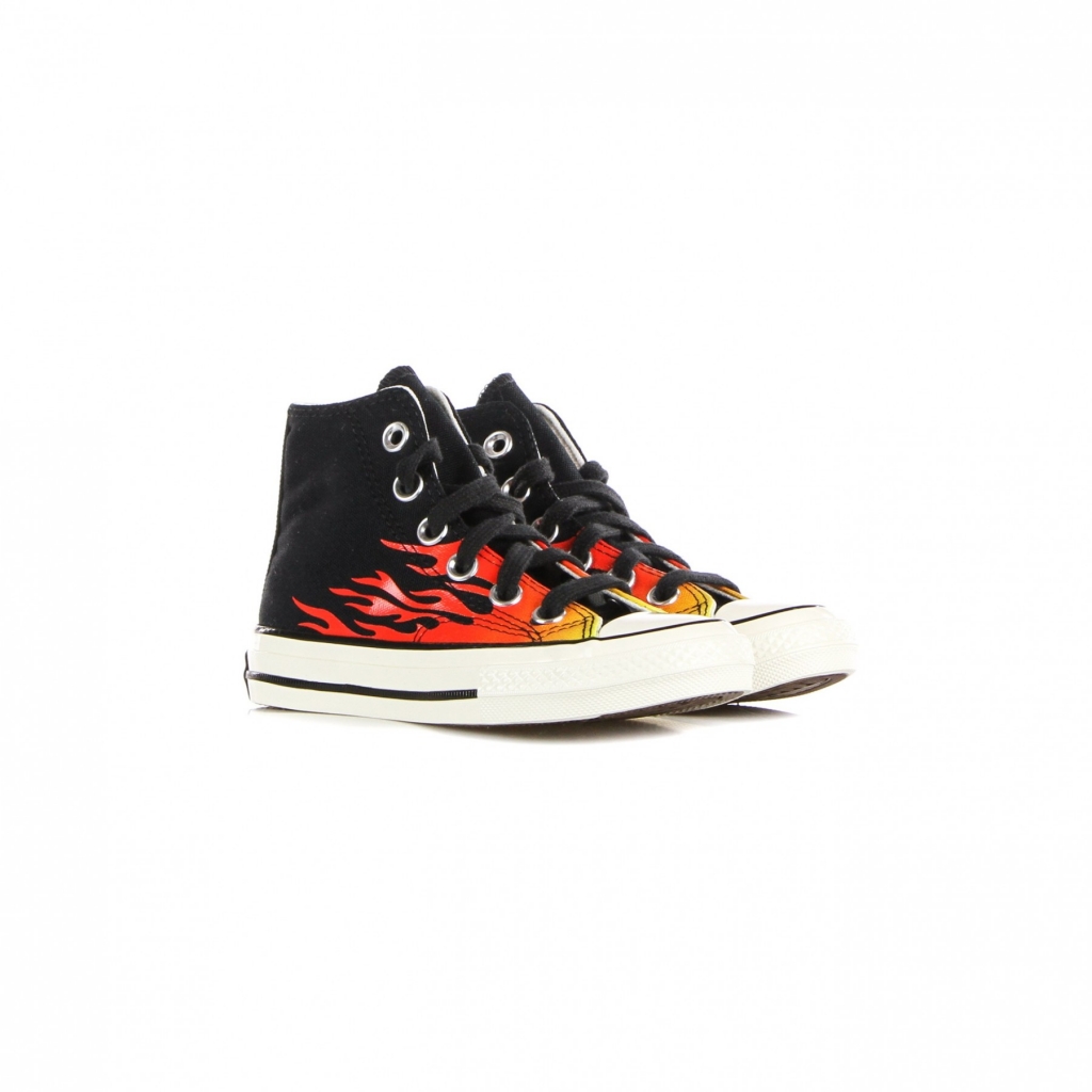 scarpa basket bambino chuck 70 BLACK/ENAMEL RED/EGRET