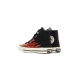 scarpa basket bambino chuck 70 BLACK/ENAMEL RED/EGRET