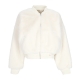 pelliccia donna w sportswear reversible faux fur bomber SAIL/SANDDRIFT