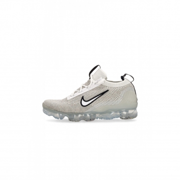 scarpa bassa ragazzo air vapormax 2021 flyknit gs WHITE/WHITE/BLACK/METALLIC SILVER