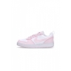 scarpa bassa ragazza court borough low recraft gs WHITE/PINK FOAM