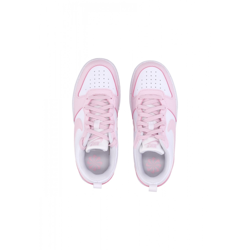 scarpa bassa ragazza court borough low recraft gs WHITE/PINK FOAM