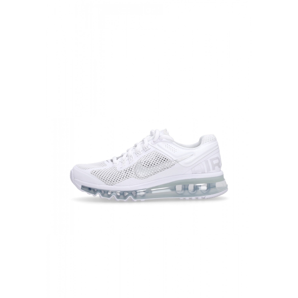 scarpa bassa ragazzo air max 2013 gs WHITE/METALLIC SILVER/BLACK