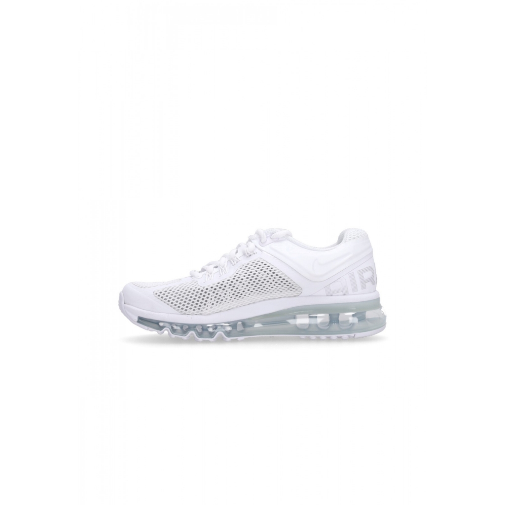 scarpa bassa ragazzo air max 2013 gs WHITE/METALLIC SILVER/BLACK