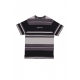 maglietta uomo stone stripe tee BLACK