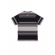 maglietta uomo stone stripe tee BLACK