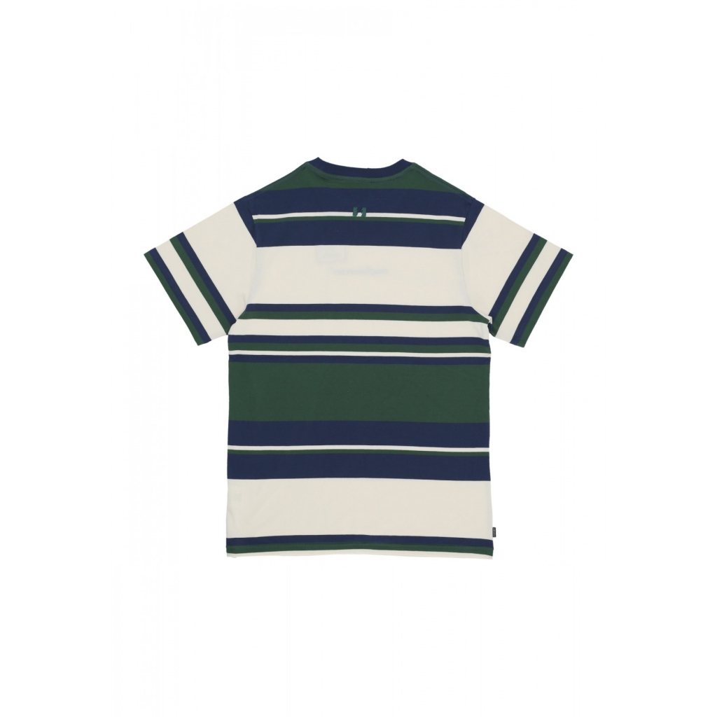 maglietta uomo stone stripe tee FOREST GREEN