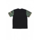 maglietta uomo washed camo tee BLACK