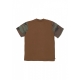 maglietta uomo washed camo tee BROWN