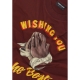 maglietta uomo best wishes tee BURGUNDY