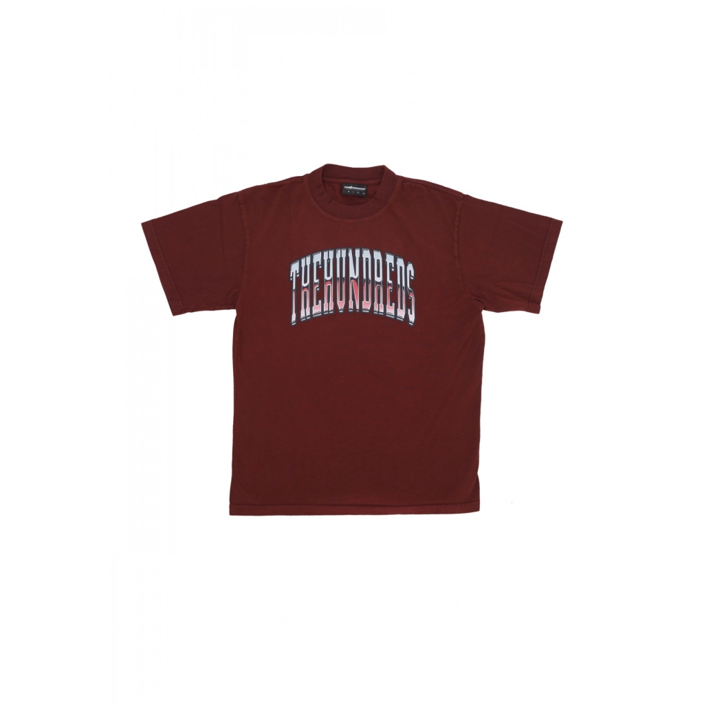 maglietta uomo chrome dome tee BURGUNDY