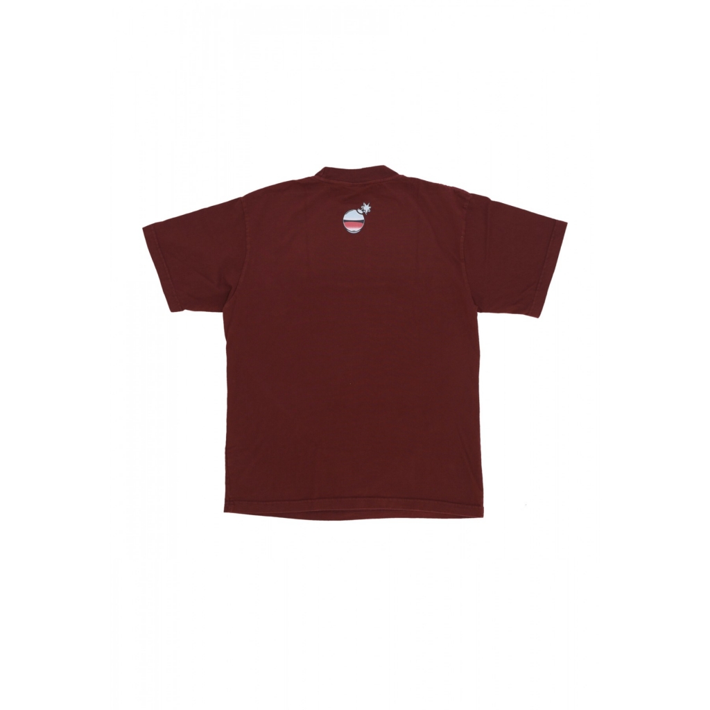 maglietta uomo chrome dome tee BURGUNDY