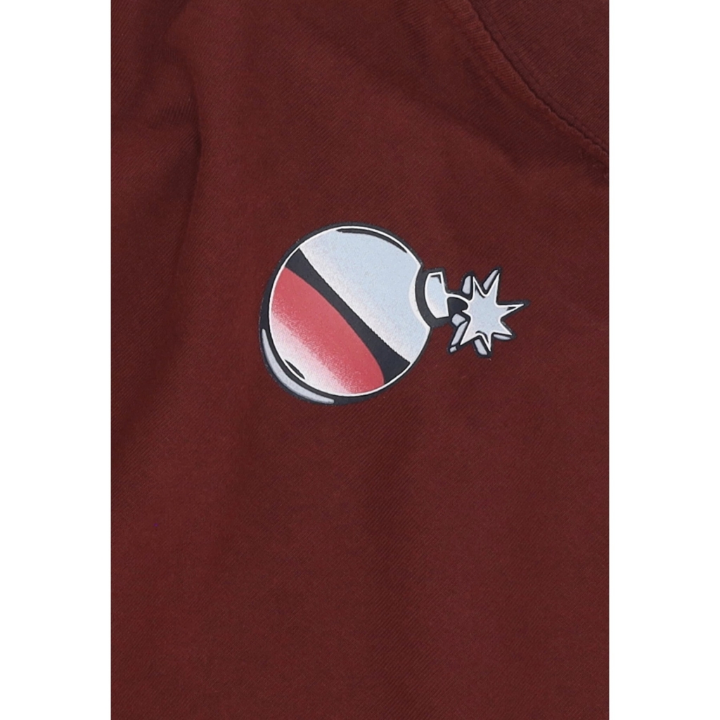 maglietta uomo chrome dome tee BURGUNDY