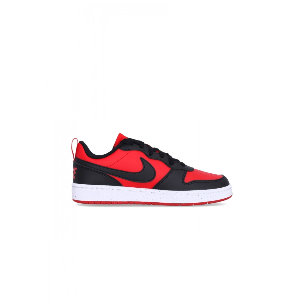 scarpa bassa ragazzo court borough low recraft gs UNIVERSITY RED/BLACK/WHITE