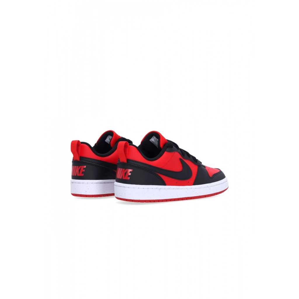 scarpa bassa ragazzo court borough low recraft gs UNIVERSITY RED/BLACK/WHITE