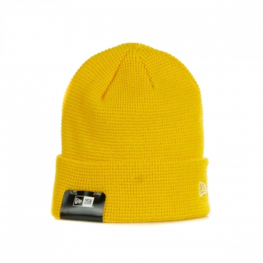 cappello uomo ne colour waffle knit new era AUTHENTIC GOLD/WHITE