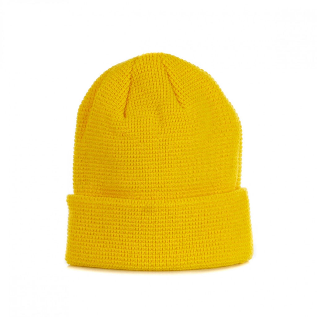 cappello uomo ne colour waffle knit new era AUTHENTIC GOLD/WHITE