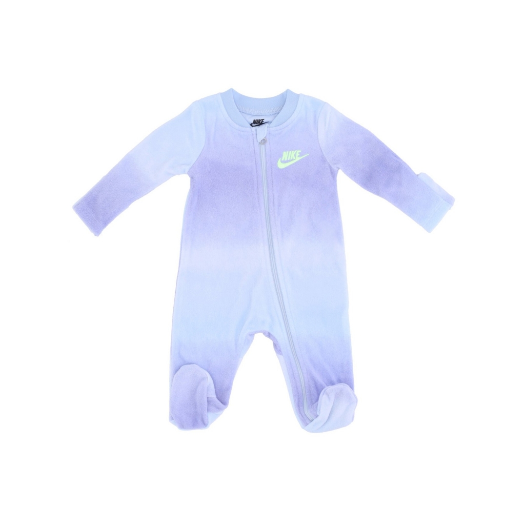 tuta intera neonato printed club footed coverall LIGHT THISTLE