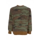 felpa girocollo uomo temp crewneck BROWN