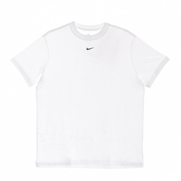 maglietta donna sportswear essentials tee WHITE/BLACK