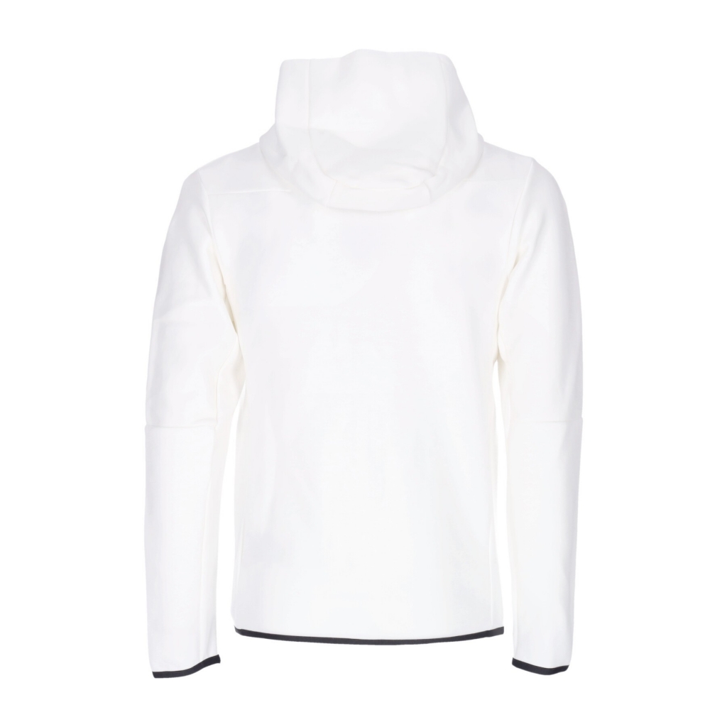 felpa leggera cappuccio zip uomo sportswear tech fleece hoodie WHITE/BLACK